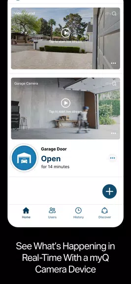 ภาพหน้าจอ myQ Garage & Access Control 1