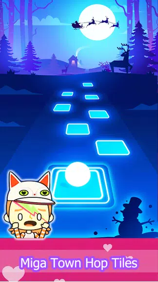 Miga Town Dancing Hop Tiles ကိုဖန်သားပြင်3