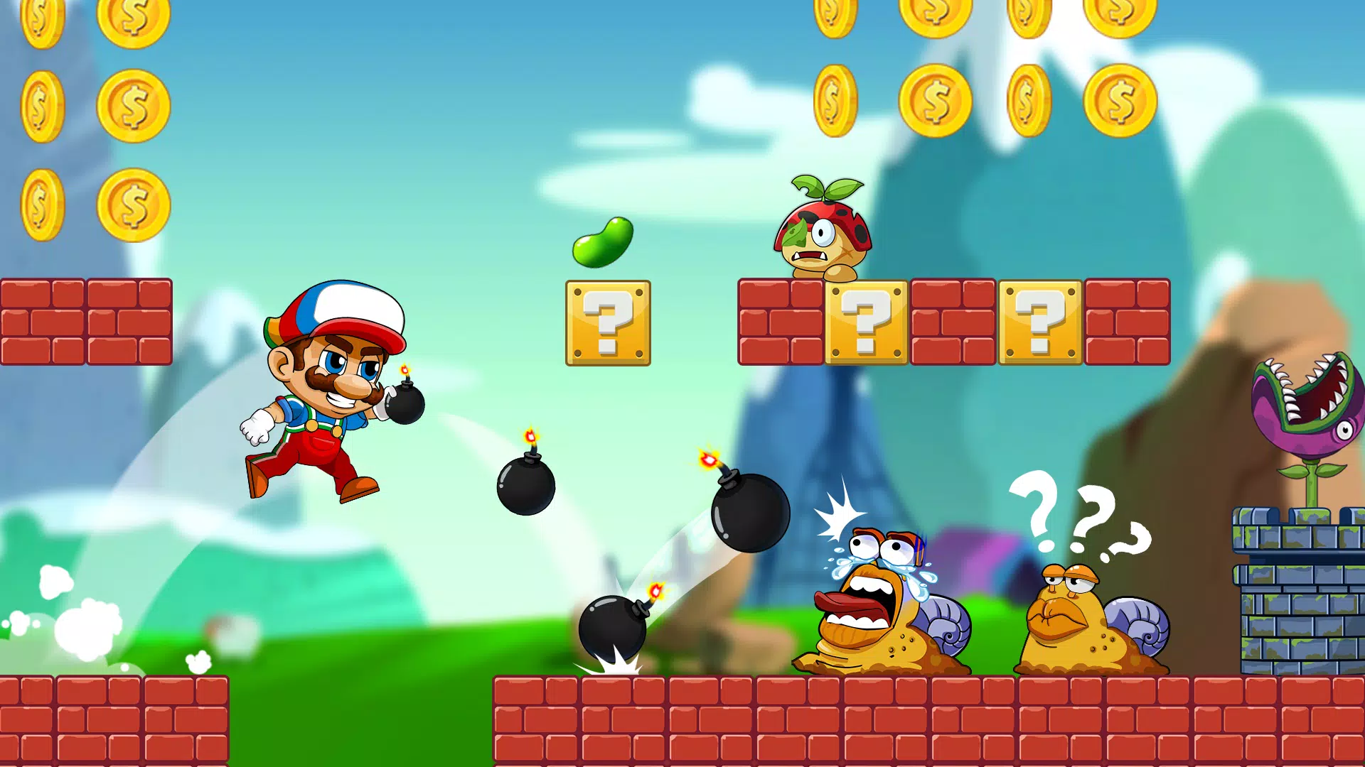 Super Bean Bros: Running Games Capture d’écran1