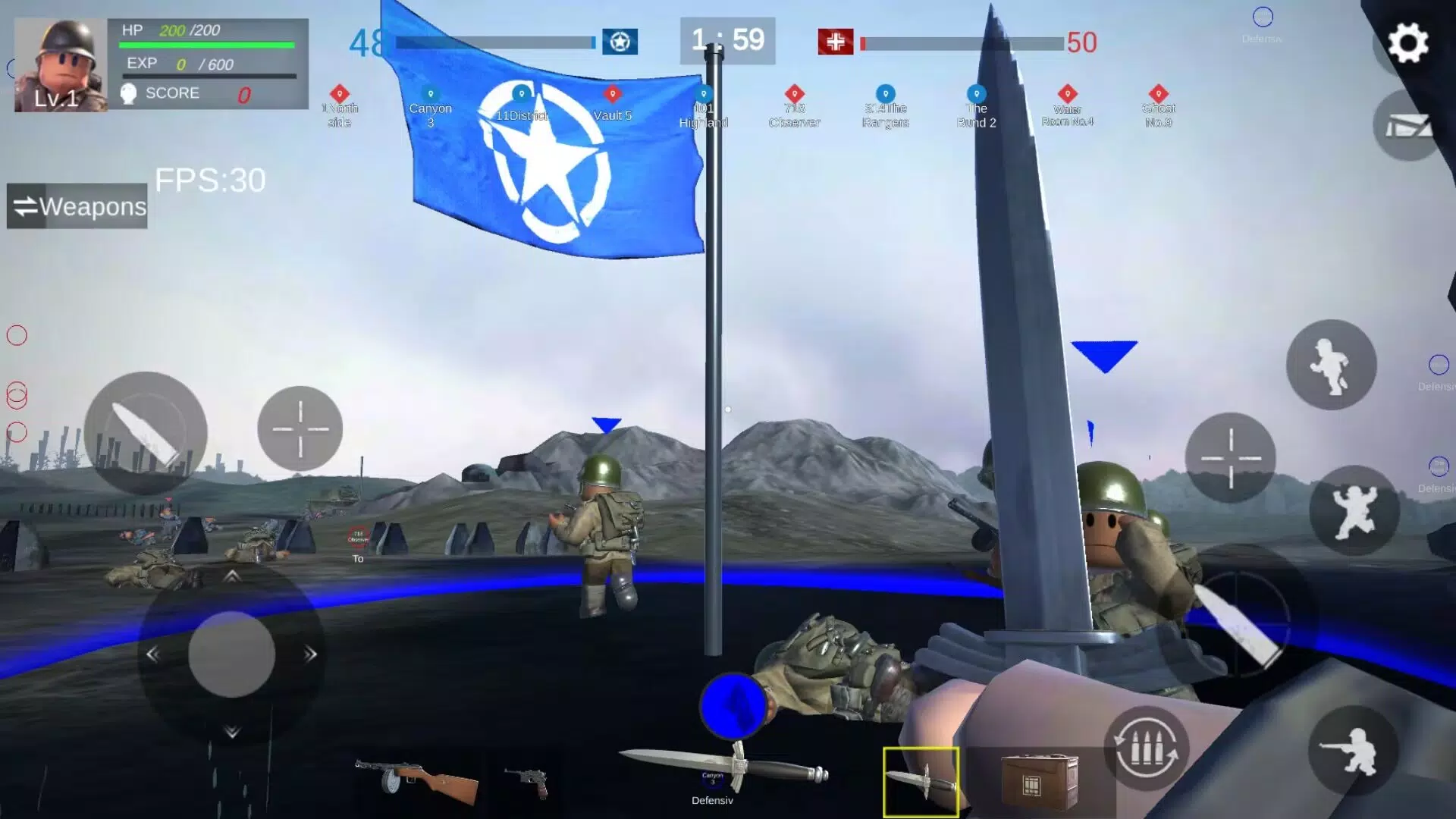 World War II:Battle Of Glory screenshot 1