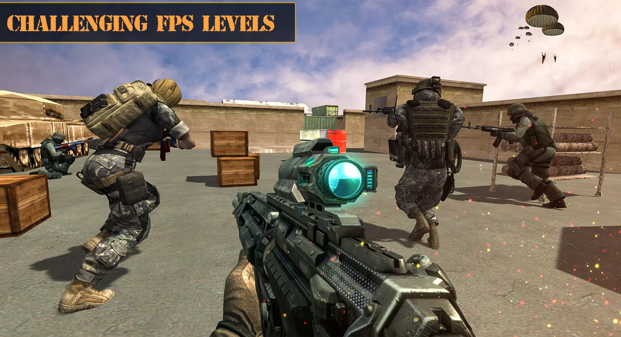 FPS Shooting Strike Game Скриншот 2