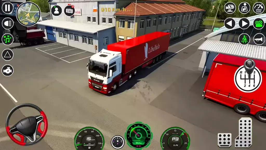 American Cargo City Driving 3D Capture d’écran3