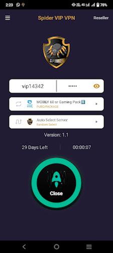 Spider VIP VPN स्क्रीनशॉट 3