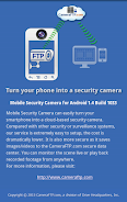 Mobile Security Camera (FTP) zrzut ekranu 1