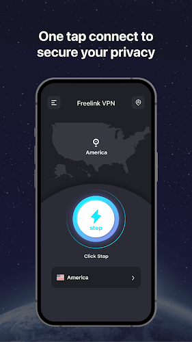 ภาพหน้าจอ FreelinkVPN 1