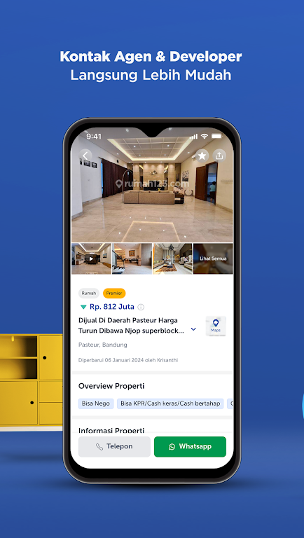 Rumah123 captura de pantalla 4