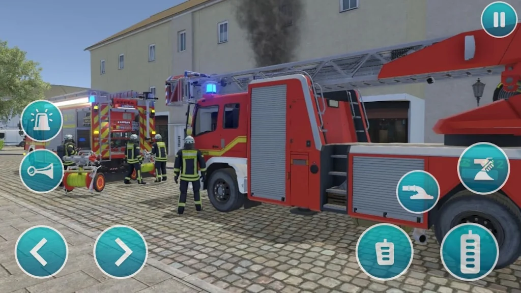 Emergency Police Fire Truck 3d ekran görüntüsü 2