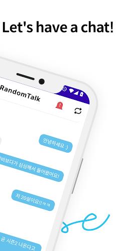 ภาพหน้าจอ RandomTalk - Random Chat 1