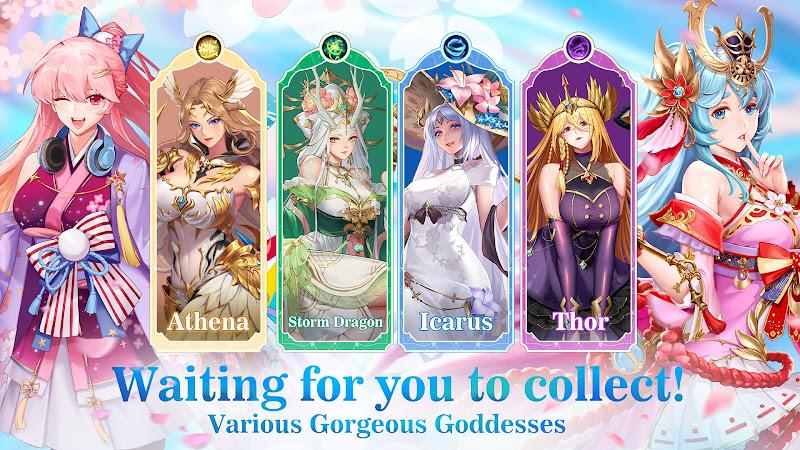 Idle Angels: Goddess' Warfare 스크린 샷 2