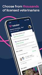 Online Vet 24/7 - Vetster ảnh chụp màn hình 2