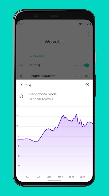 Wavelet: headphone specific EQ Screenshot 1