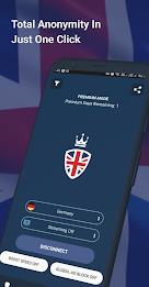 VPN UK: Fast VPN with Adblock 스크린샷 1