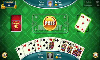 Gin Rummy Gold Capture d’écran1