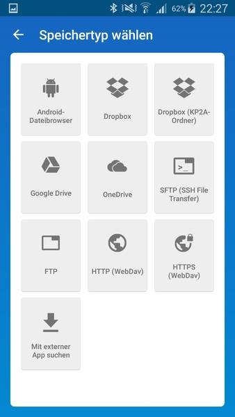 Keepass2Android Screenshot 2