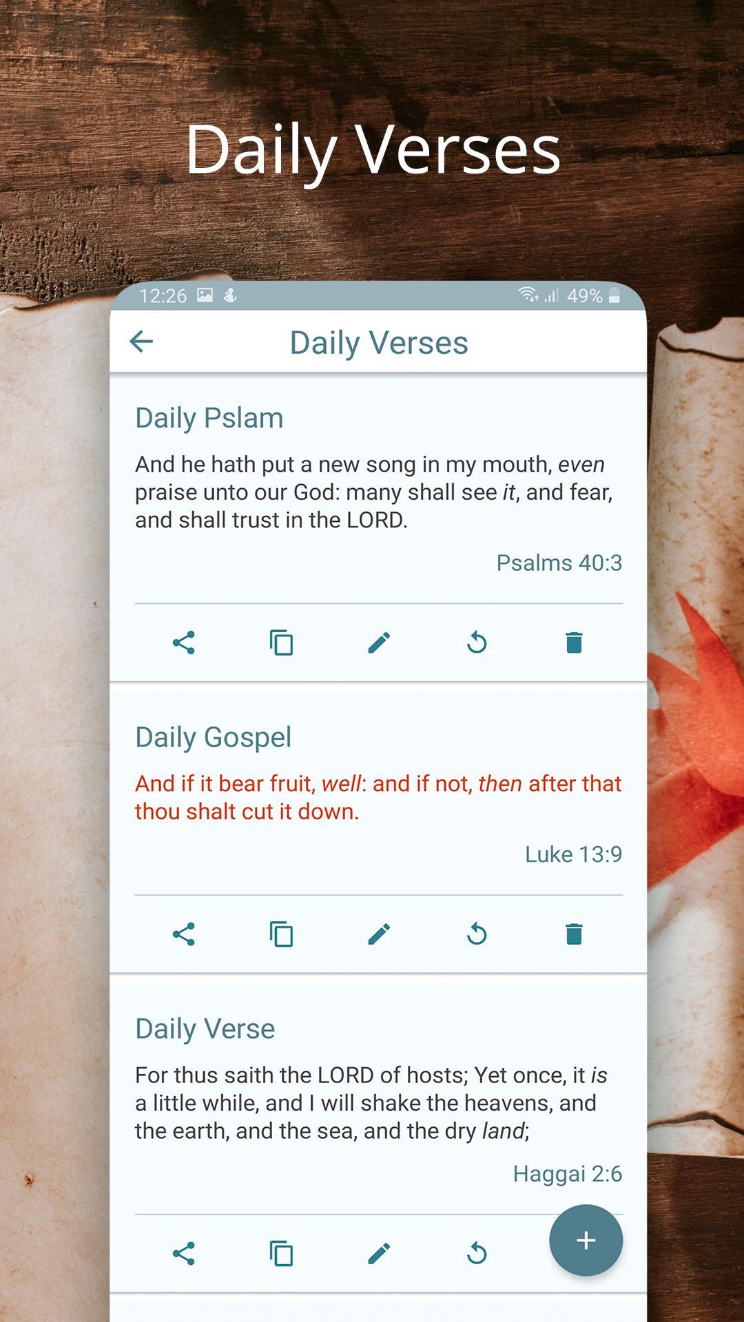 Holy Bible, New Testament Screenshot 3