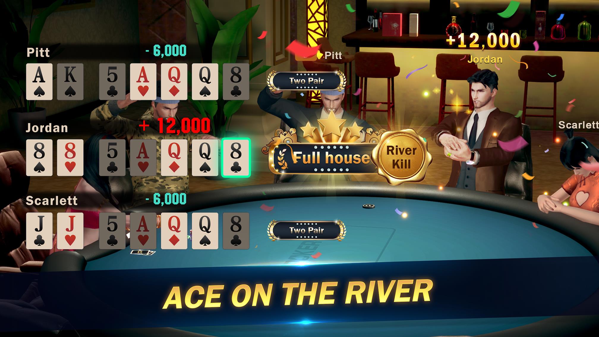 Hi Poker 3D:Texas Holdem ကိုဖန်သားပြင်1