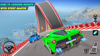 ภาพหน้าจอ Ramp Car Game: Car Stunt Games 2