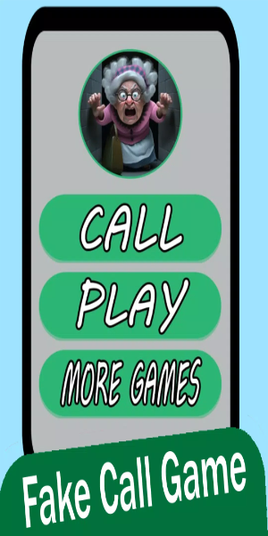 Fake Call Scary Granny Games ảnh chụp màn hình 1