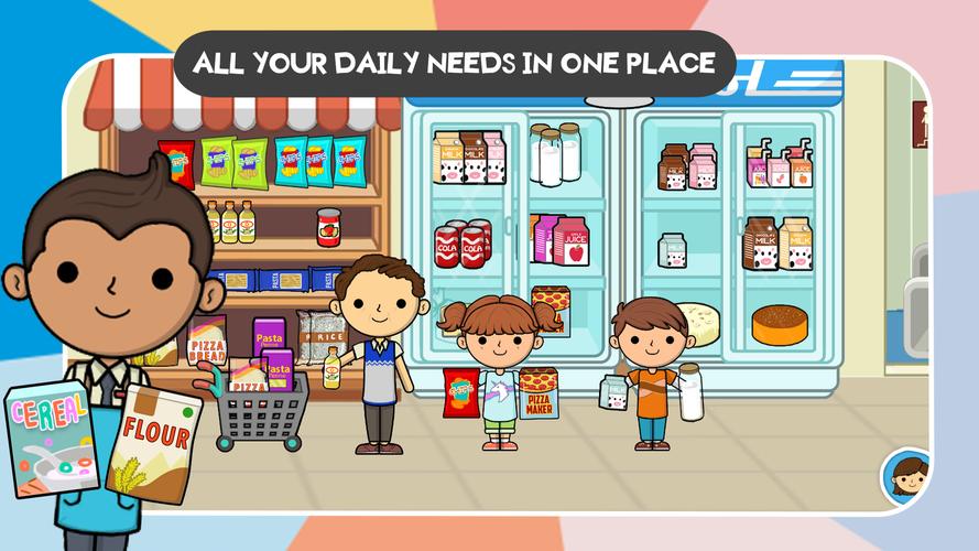 Screenshot Lila's World: Grocery Store 4