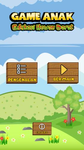 Game Anak Edukasi Hewan Darat экрана 1