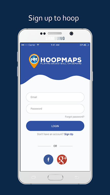 Hoopmaps screenshot 1