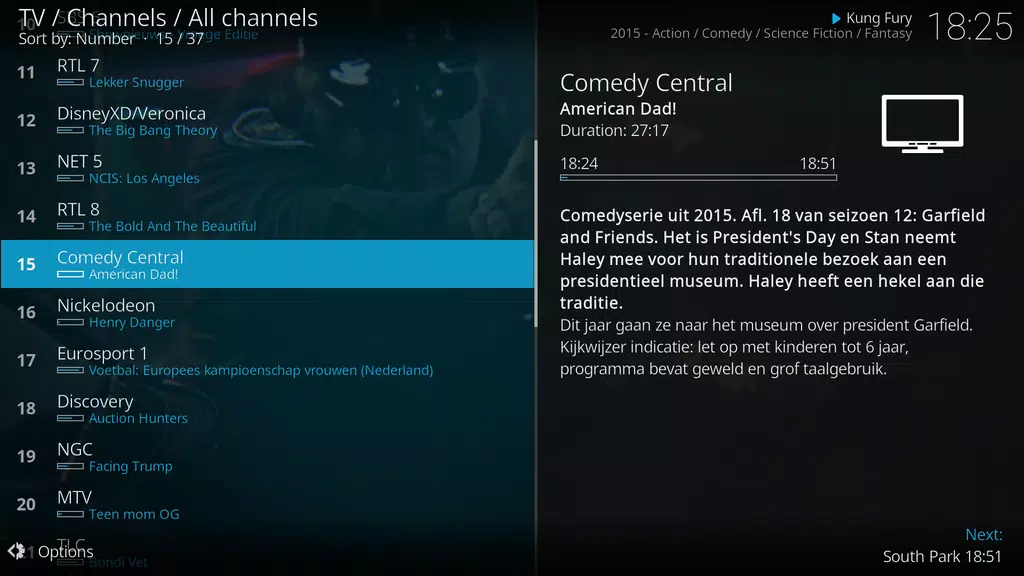 Kodi Capture d’écran3