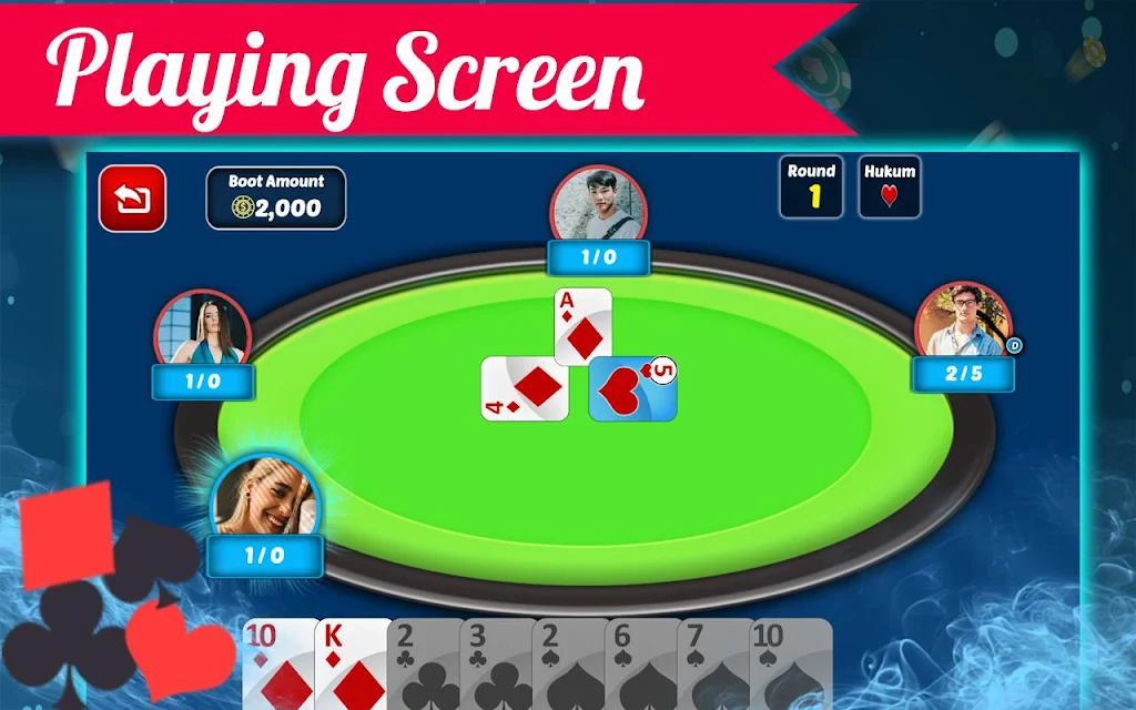 Batak Oyna - Play Spades Free Online Card Games 스크린 샷 3