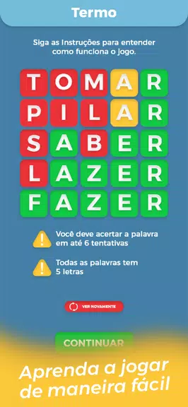 ภาพหน้าจอ Termo Jogo de Palavras 3