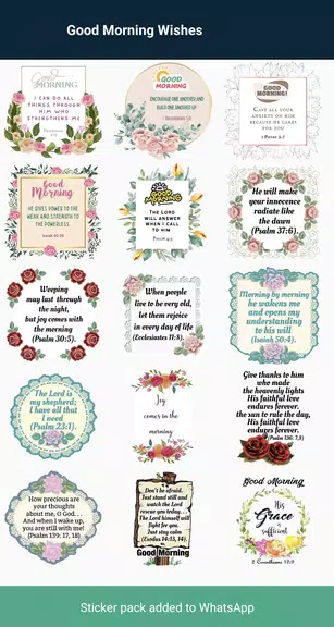 Christian Stickers Screenshot 2