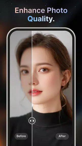 AI Photo Enhancer - EnhanceAI 스크린 샷 1