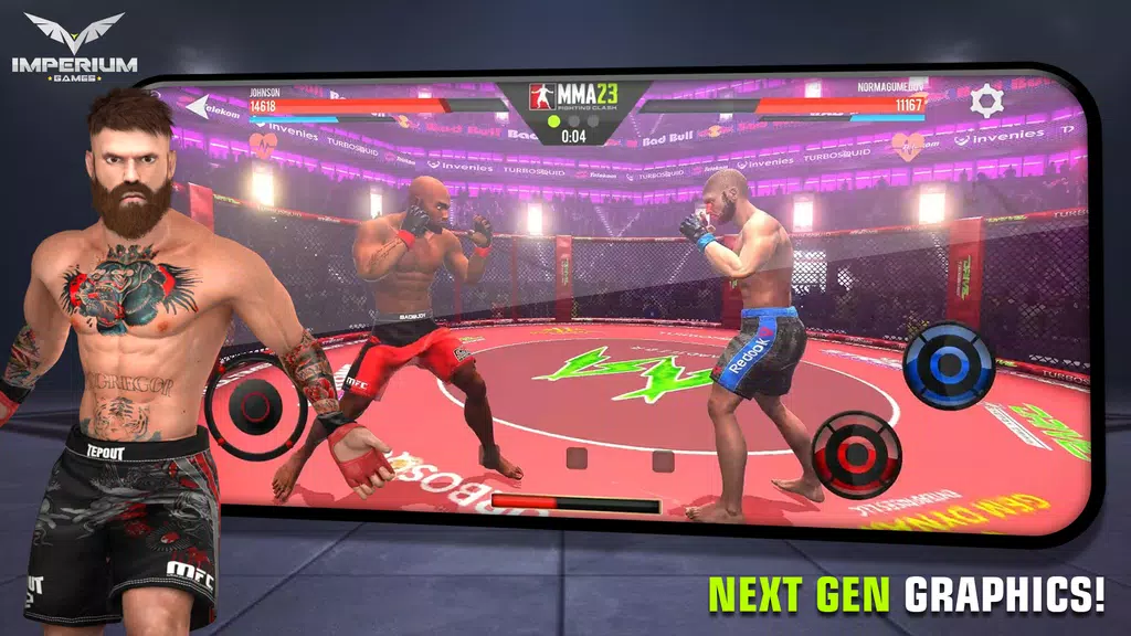 ภาพหน้าจอ MMA - Fighting Clash 23 4