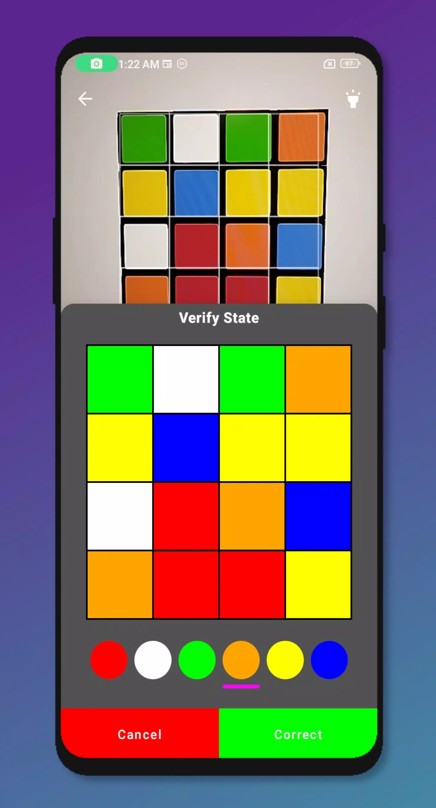 Rubik’s Cube Solver 4x4 Screenshot 3