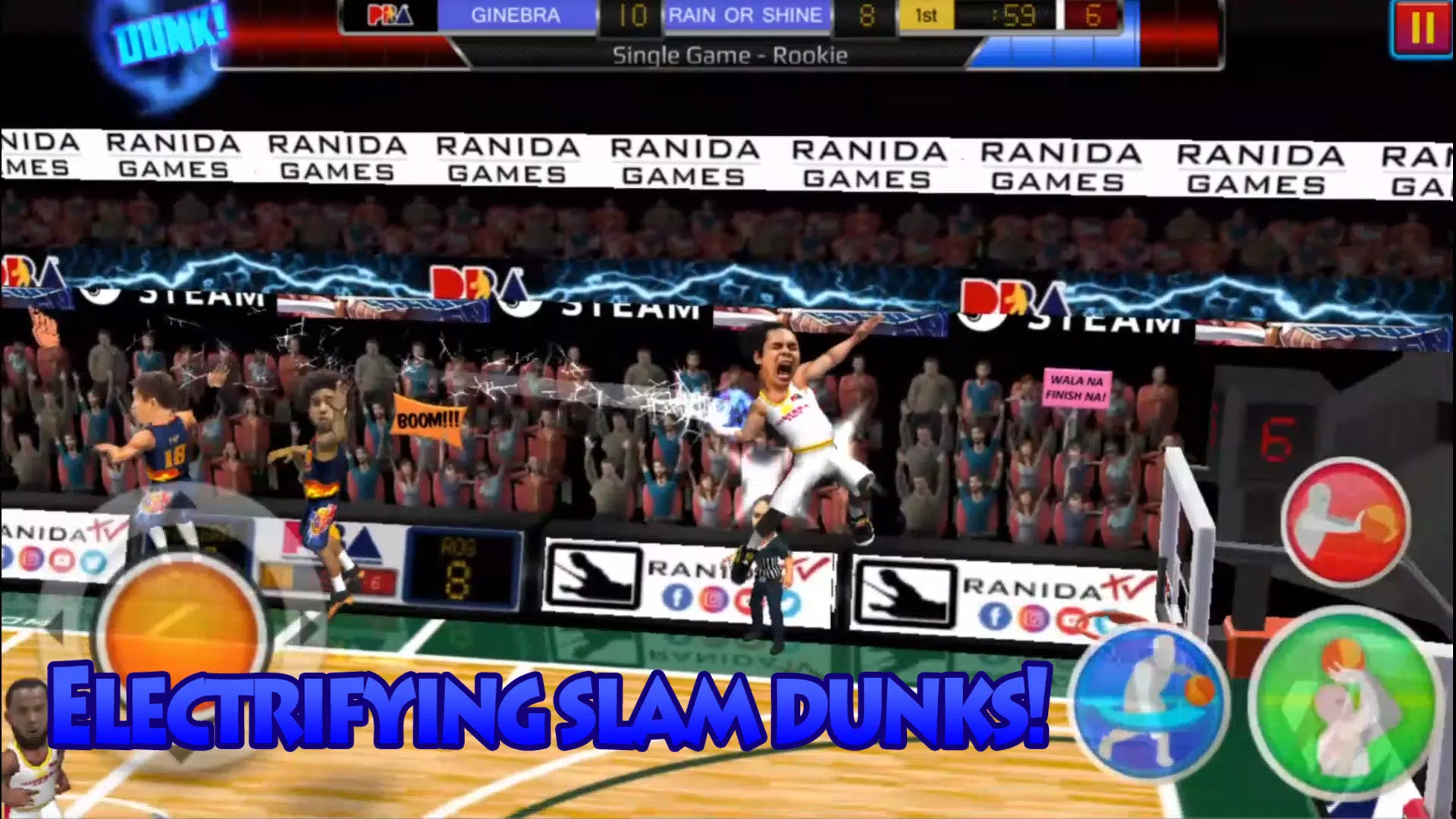 Basketball Slam! Captura de tela 2