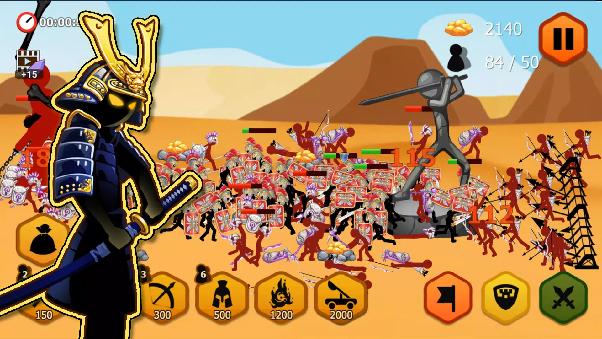 Stickman Battle 2 ကိုဖန်သားပြင်4