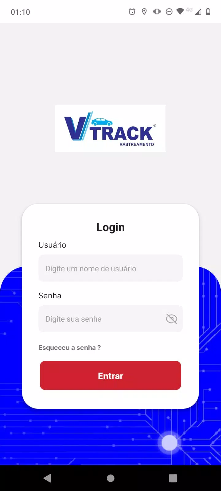 Vtrack Rastreamento captura de pantalla 1