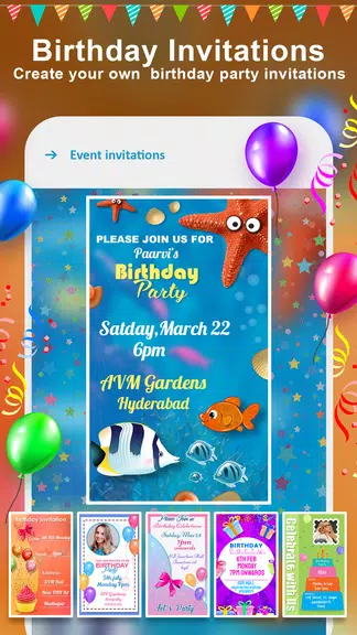 Birthday Photo Frame Maker App ကိုဖန်သားပြင်4