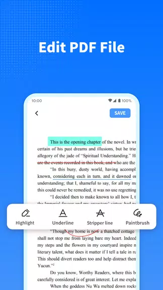 PDF Note Reader экрана 3