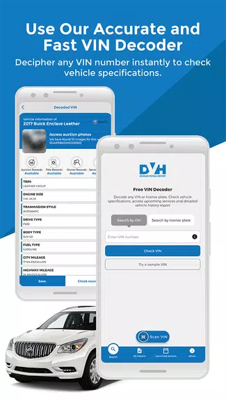 VIN Decoder & License Plate Capture d’écran1