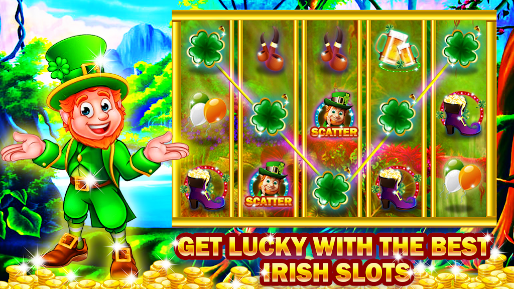 Gold Irish Slots Machines экрана 1