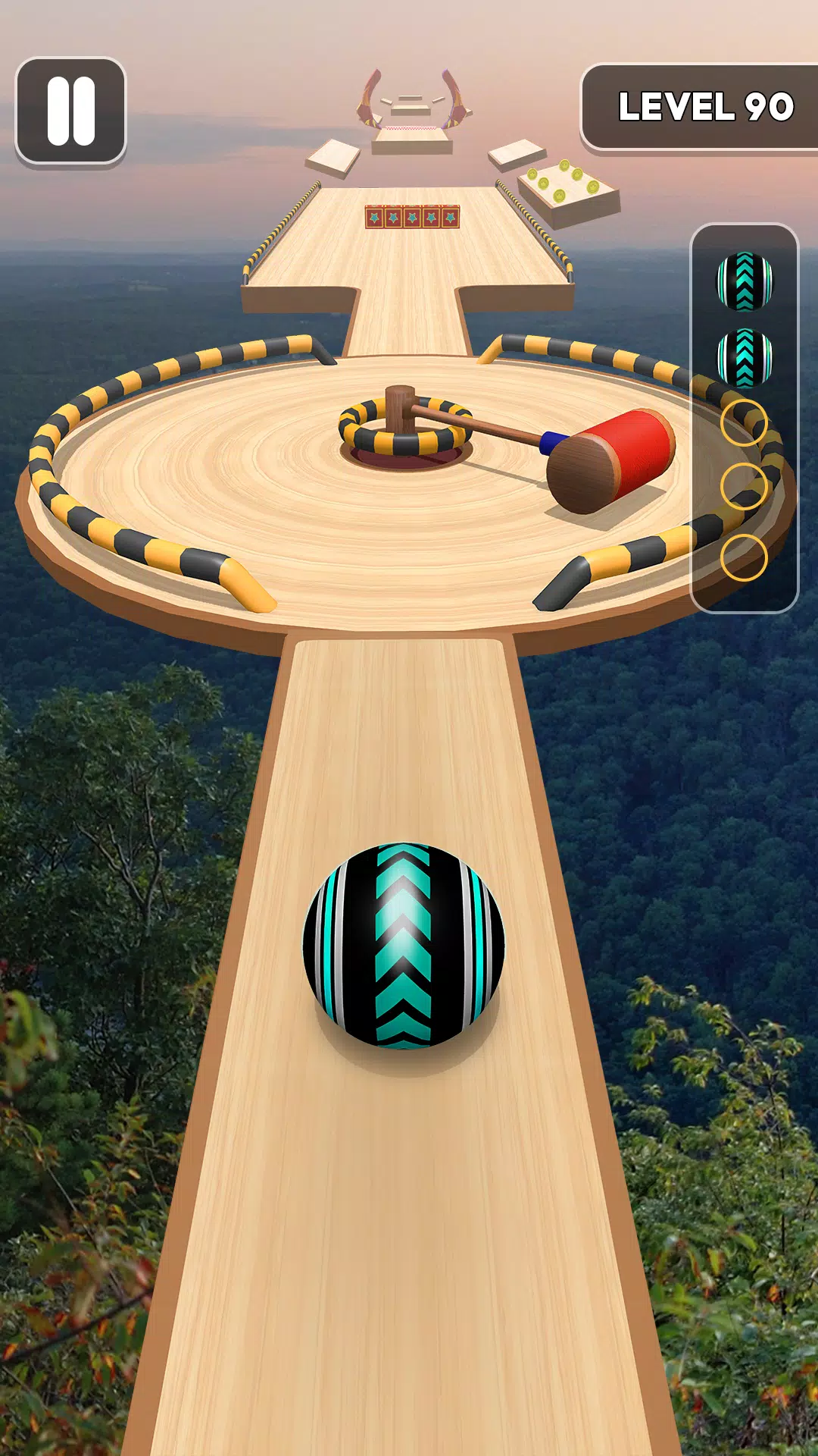 ภาพหน้าจอ Balls Game - Rolling 3D 1