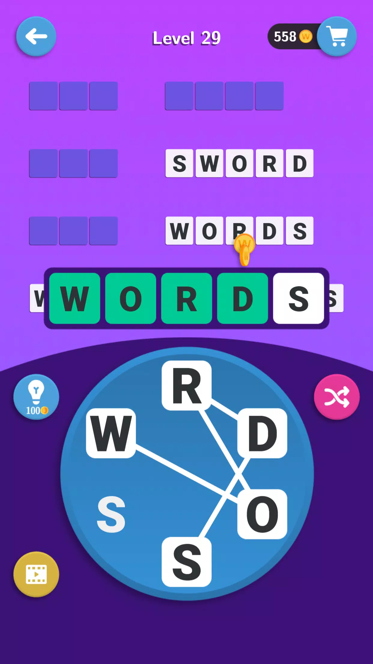 ภาพหน้าจอ Word Flip 2