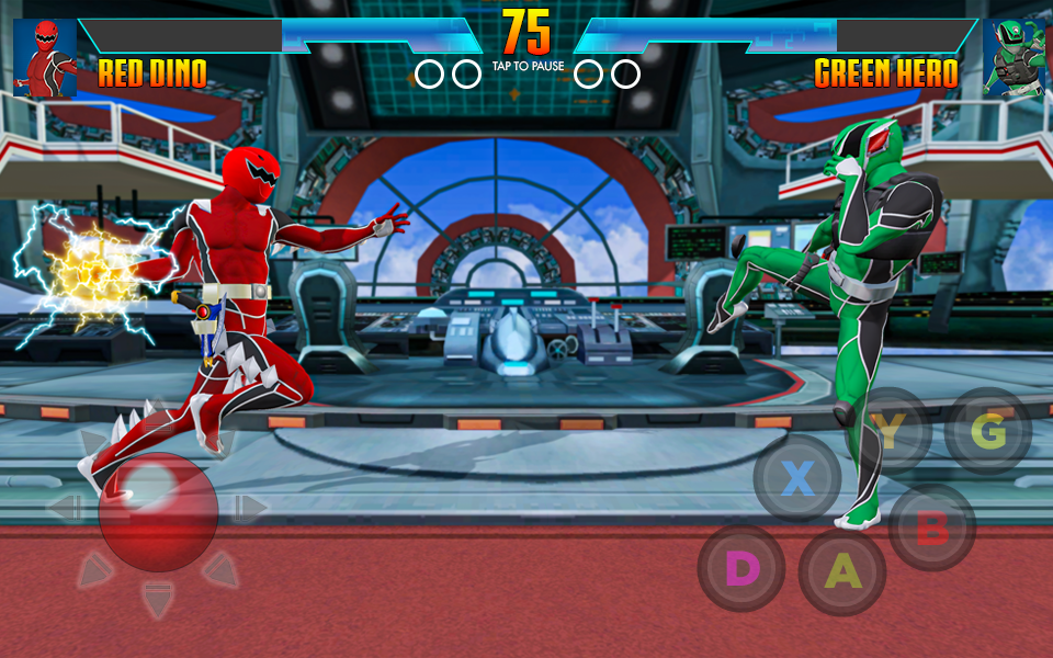 ภาพหน้าจอ Hero Dino Morphin Fight Ranger 1