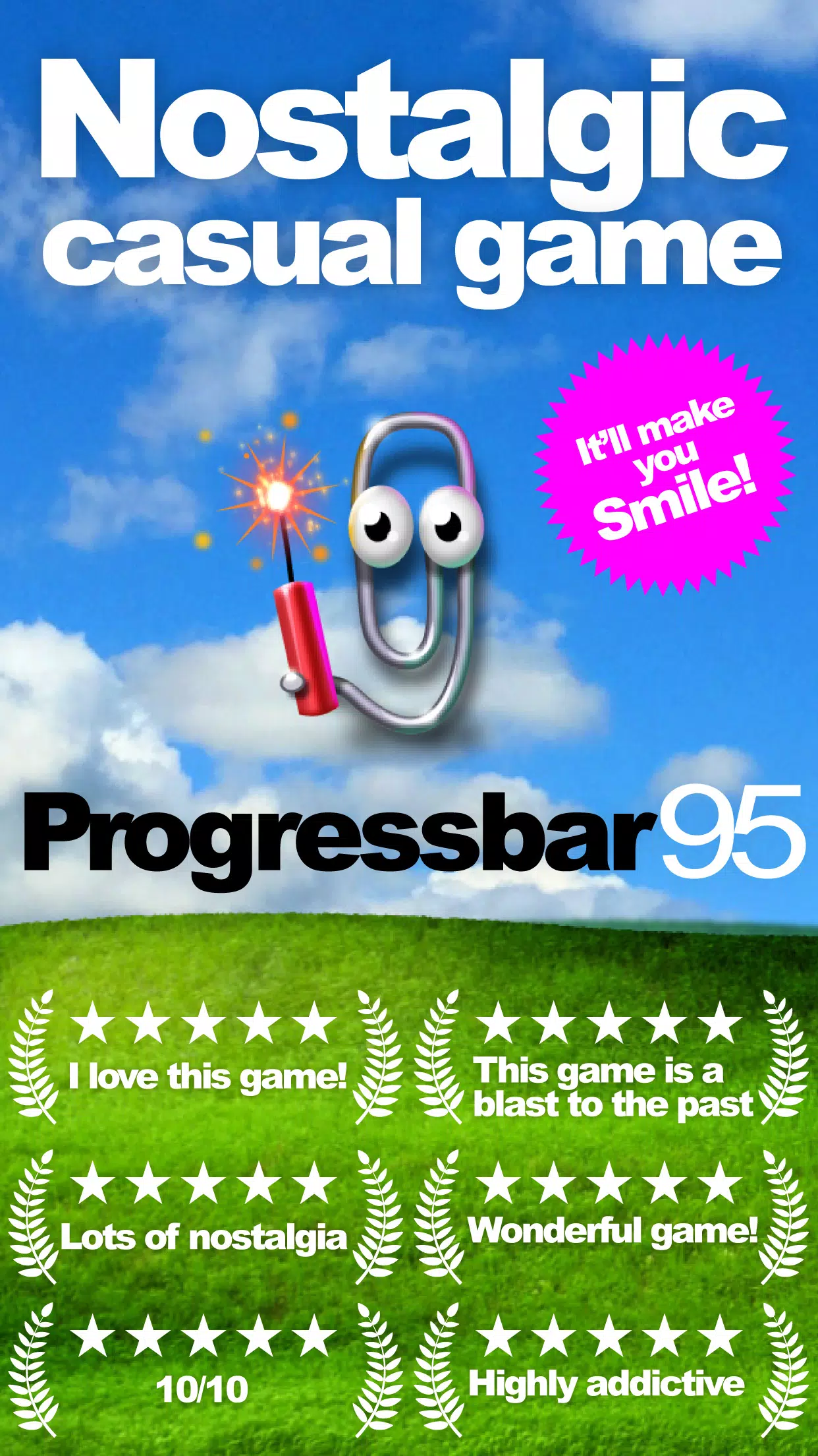 Progressbar95 – nostalgisch Screenshot 1