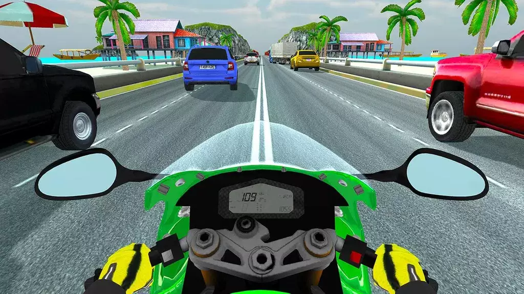 Highway Traffic Rider - 3D Bik ภาพหน้าจอ 3