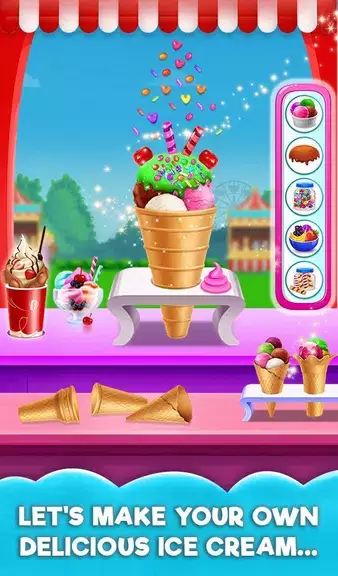 ภาพหน้าจอ Cotton Candy Shop: Candy Maker 3