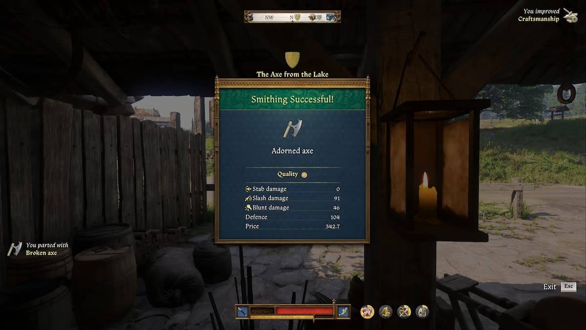 Kingdom Come Deliverance 2 Ax de la Guía de misiones del lago