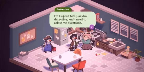 Duck Detective: Ang Lihim na Salami ay naglulunsad upang mag -alok ng kaibig -ibig na 2d misteryo na cosiness sa iOS at Android