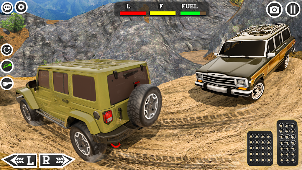 4x4 Mountain Climb Car Games屏幕截圖3