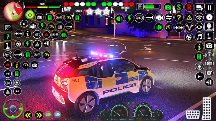 US Police Parking Game captura de pantalla 1