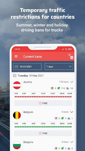 Screenshot Bans For Trucks - Europe 2